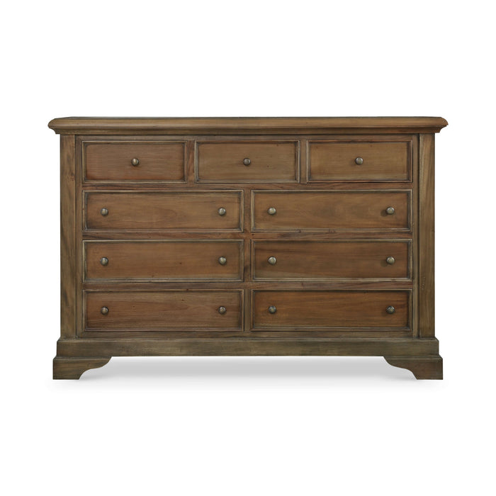 Bramble - Huntley 9 Drawer Dresser in Straw Wash - BR-25771STW----- - GreatFurnitureDeal