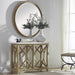 Uttermost - Catali Ivory Stone Console Table - 25811 - GreatFurnitureDeal