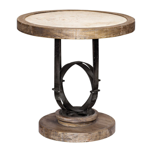 Uttermost - Sydney Light Oak Side Table - 25841 - GreatFurnitureDeal