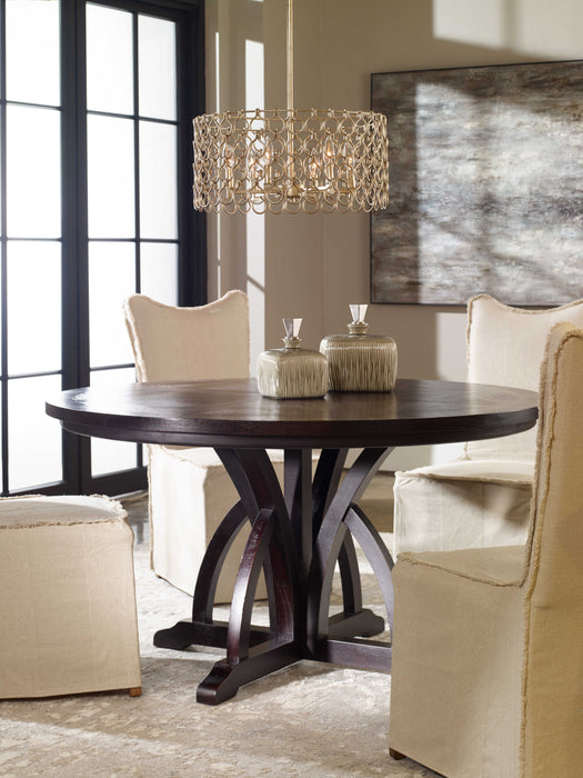 Uttermost - Maiva Round Black Dining Table - 25861