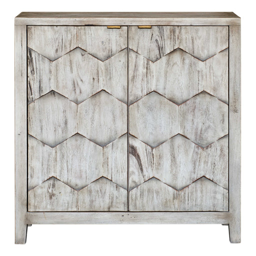 Uttermost - Catori Smoked Ivory Console Cabinet - 25862 - GreatFurnitureDeal