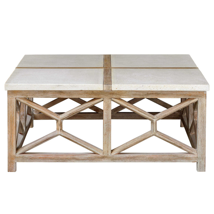 Uttermost - Catali Stone Coffee Table - 25885