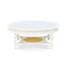 Bramble - Louis Coffee Table in Architectural White in Rattan Natural - 25920HRW-RNAT--LDT - GreatFurnitureDeal