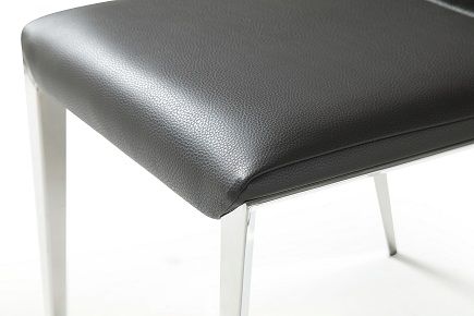 VIG Furniture - Modrest Taryn - Modern Dark Grey Dining Chair (Set of 2) - VGVC-B803-DKGRY - GreatFurnitureDeal