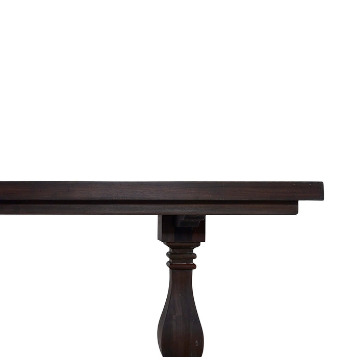 Bramble - Trestle Dining Table 71'' -Solid Top - CCA in Cocoa - BR-FAC-26064CCA - GreatFurnitureDeal