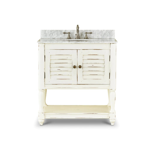 Bramble - Cottage Guest Vanity W- Sink & Marble Top - BR-26076 - GreatFurnitureDeal