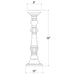 Bramble - English Candlestick Medium - BR-26084 - GreatFurnitureDeal