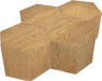 Meridian Furniture - Eternal Natural Oak Wood 4pc. Coffee Table - 261-CT-4PC - GreatFurnitureDeal