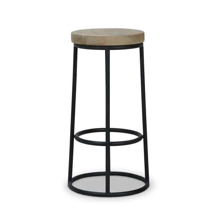 Bramble - Indigo Barstool - 26117MIDGMA - GreatFurnitureDeal