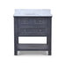 Bramble - Aries Single Vanity w- Sink & Marble top - BR-26118BHD - GreatFurnitureDeal