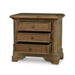 Bramble - Huntley 3 Drawer Nightstand in Straw Wash - 26145STW----- - GreatFurnitureDeal