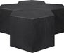 Meridian Furniture - Eternal Black Oak Wood 4pc. Coffee Table - 262-CT-4PC - GreatFurnitureDeal