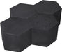 Meridian Furniture - Eternal Black Oak Wood 4pc. Coffee Table - 262-CT-4PC - GreatFurnitureDeal