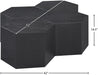 Meridian Furniture - Eternal Black Oak Wood 4pc. Coffee Table - 262-CT-4PC - GreatFurnitureDeal