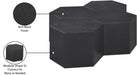 Meridian Furniture - Eternal Black Oak Wood 4pc. Coffee Table - 262-CT-4PC - GreatFurnitureDeal