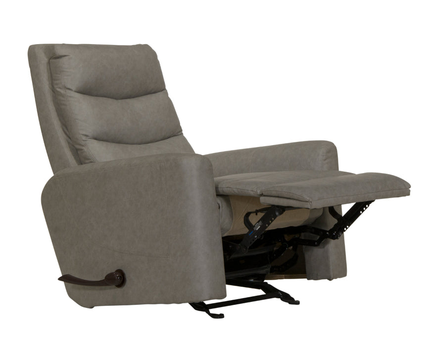 Catnapper - Jet Glider Recliner in Silver - 2620-6-SILVER - GreatFurnitureDeal