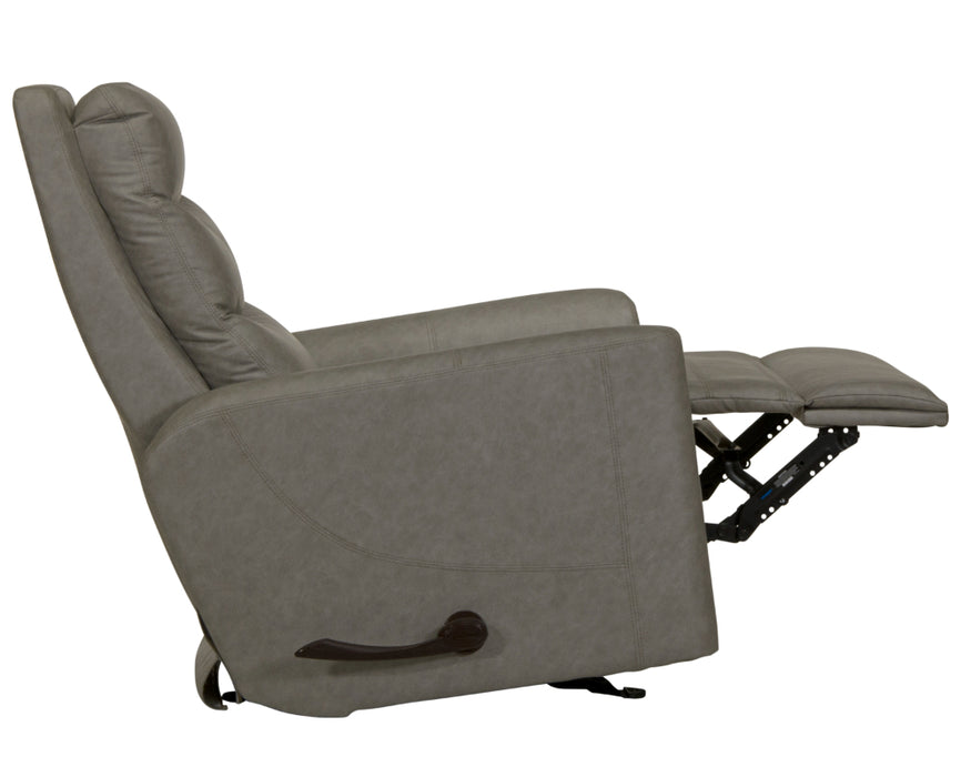 Catnapper - Jet Glider Recliner in Silver - 2620-6-SILVER - GreatFurnitureDeal