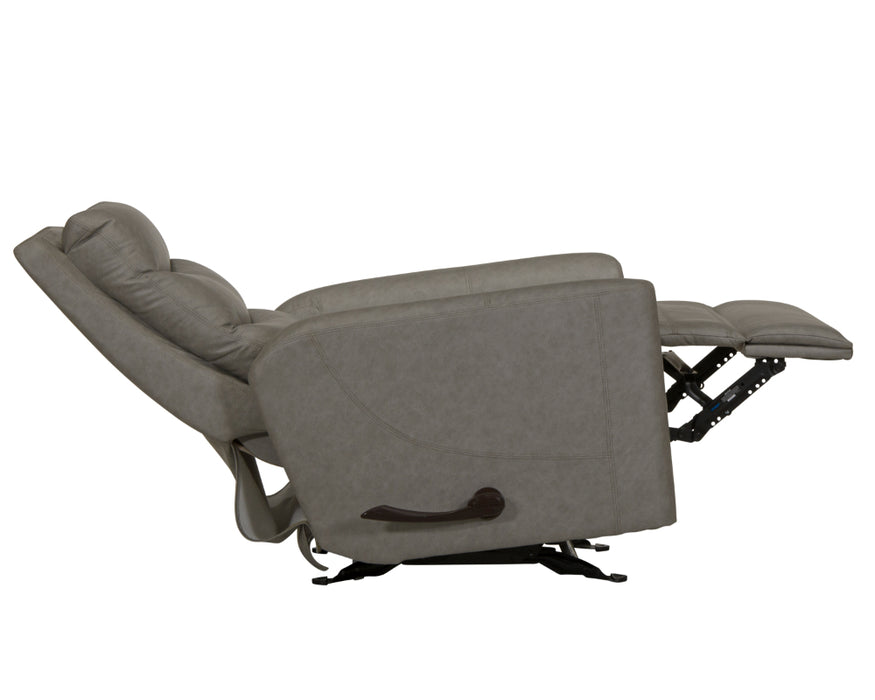 Catnapper - Jet Glider Recliner in Silver - 2620-6-SILVER - GreatFurnitureDeal