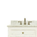 Bramble - Shutter Double Vanity w/ Sink & Marble Top - BR-26223 - GreatFurnitureDeal