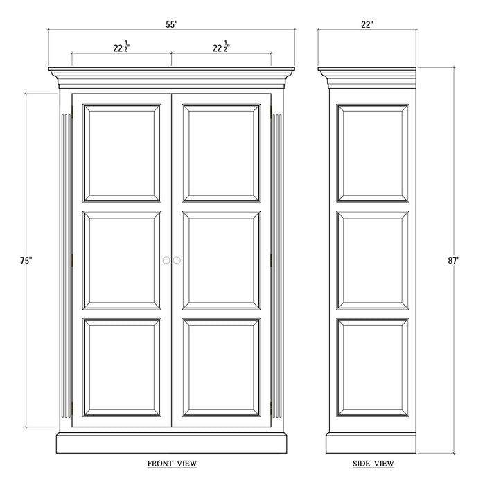Bramble - Sonoma Cupboard - BR-26307 - GreatFurnitureDeal