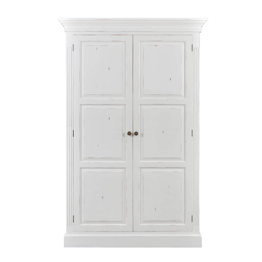 Bramble - Sonoma Cupboard in White Harvest, Straw Wash - US-WS-26307WHD-STW--- - GreatFurnitureDeal