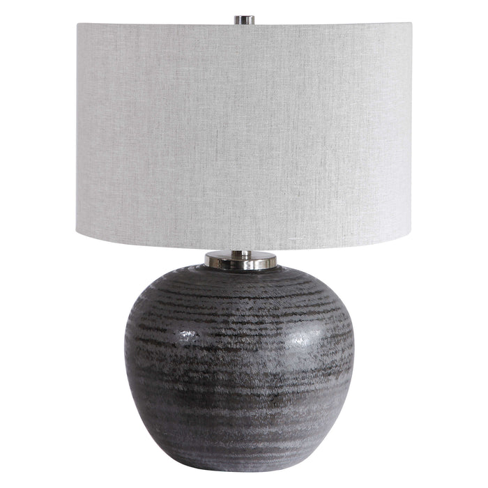 Uttermost - Mikkel Charcoal Table Lamp - 26349-1 - GreatFurnitureDeal