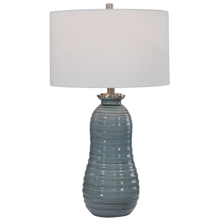 Uttermost - Zaila Light Blue Table Lamp - 26362-1 - GreatFurnitureDeal