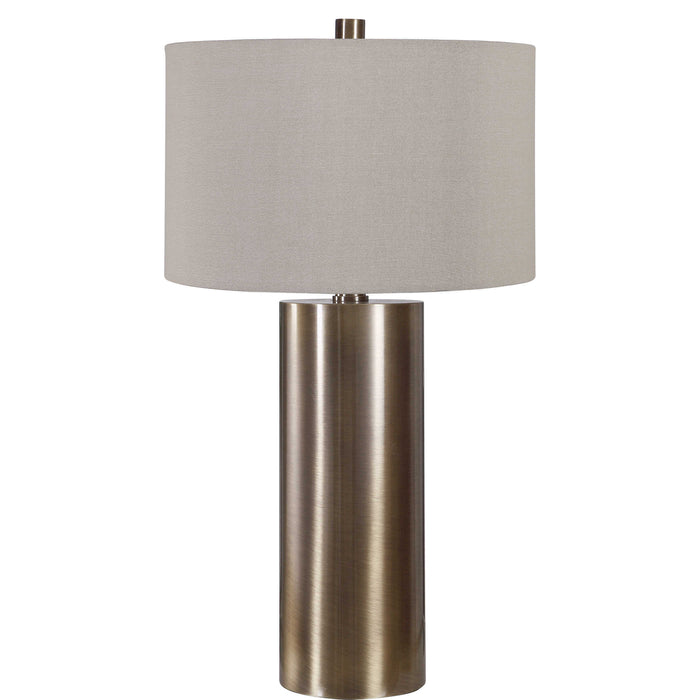 Uttermost - Taria Brushed Brass Table Lamp - 26384-1 - GreatFurnitureDeal
