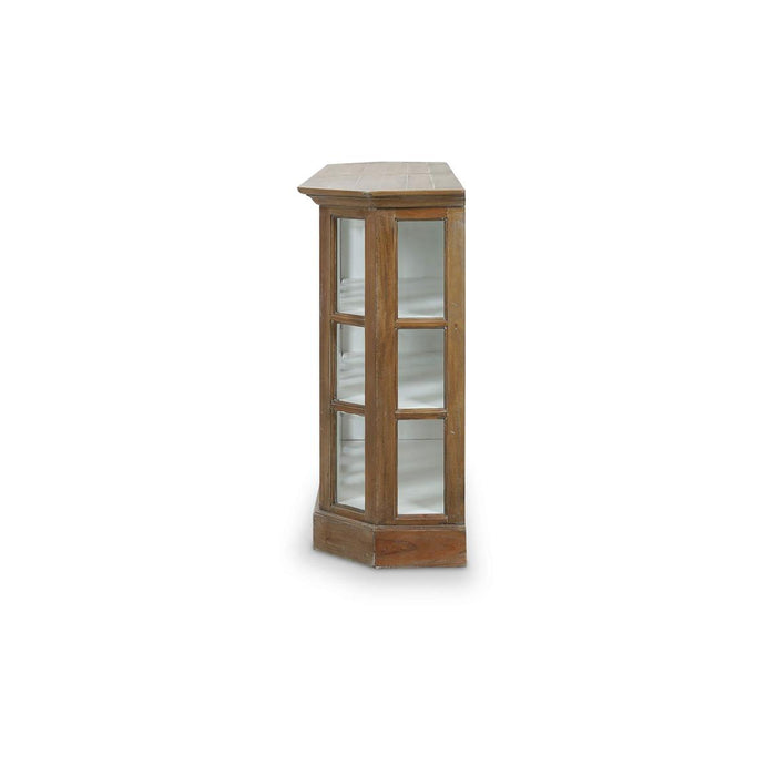 Bramble - Cape Cod Narrow Media Console in Straw Wash w/ Architectural White Interior - 26398STW-HRW--LDT