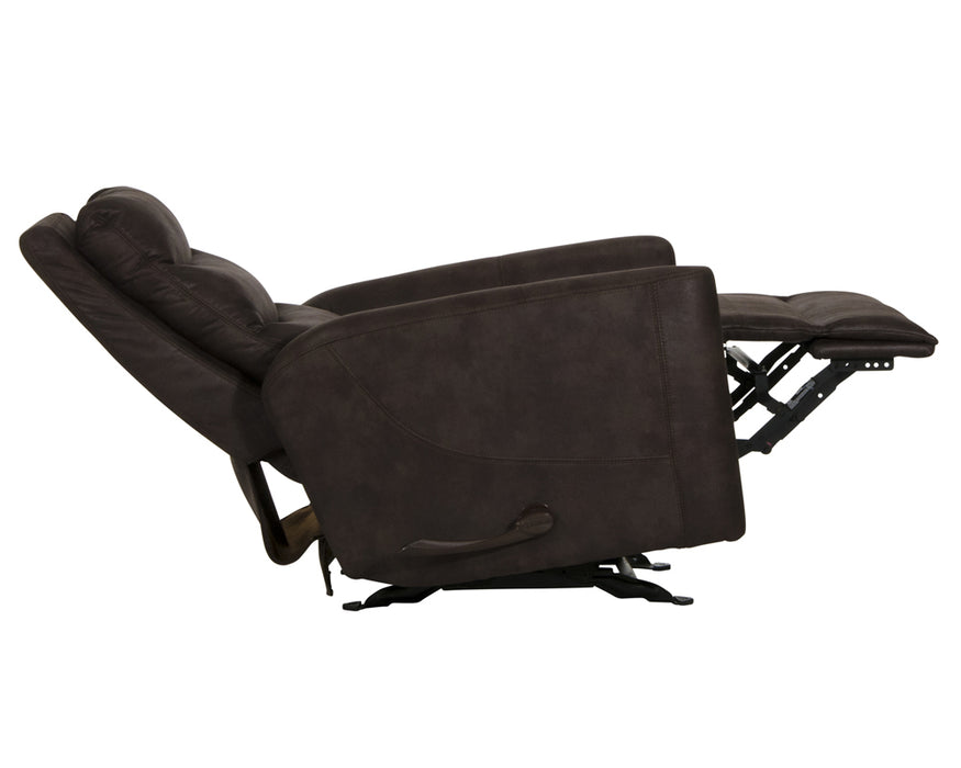 Catnapper - Gill Power Wall Hugger Recliner in Chocolate - 62640-4-CHOCOLATE