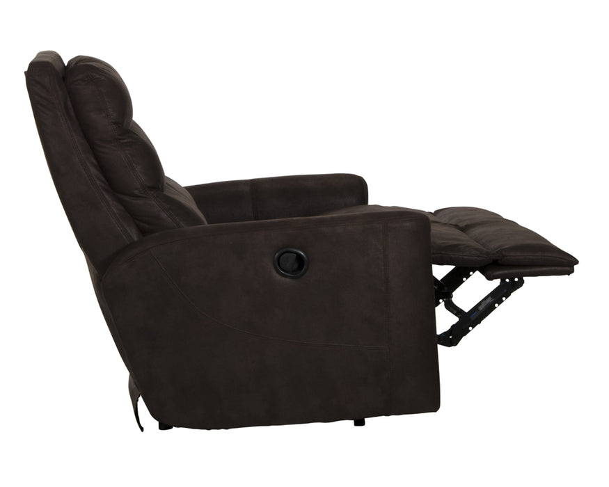 Catnapper - Gill Power Reclining Loveseat in Chocolate - 62642-CHOCOLATE