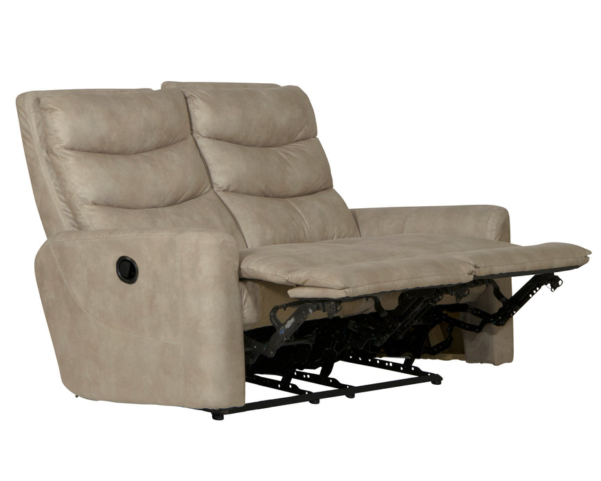 Catnapper - Gill Power Reclining Loveseat in Putty - 62642-PUTTY - GreatFurnitureDeal
