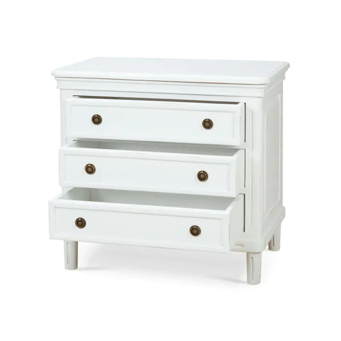 Bramble - Hayward 3 Drawer Dresser Small in Architectural White - BR-26494HRW----LDT