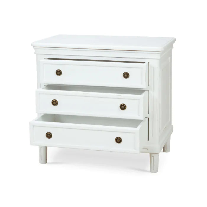 Bramble - Hayward 3 Drawer Dresser Small in Architectural White - 26494HRW----LDT - GreatFurnitureDeal