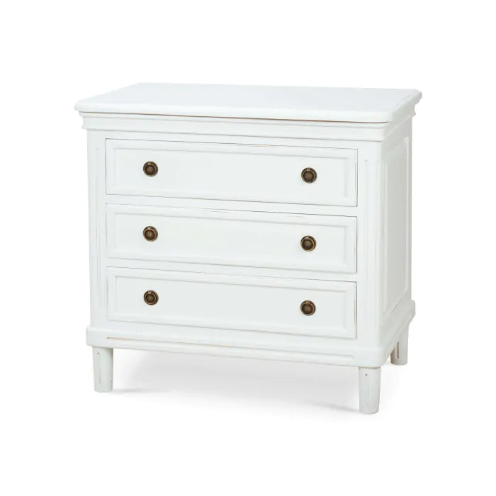 Bramble - Hayward 3 Drawer Dresser Small in Architectural White - 26494HRW----LDT - GreatFurnitureDeal