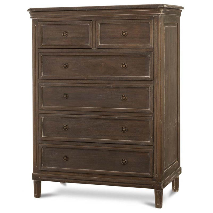 Bramble - Hayward 6 Drawer Tall Boy - 26497CCA - GreatFurnitureDeal