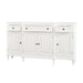 Bramble - Hayward Buffet in White Charleston - BR-FAC-26498WCH - GreatFurnitureDeal