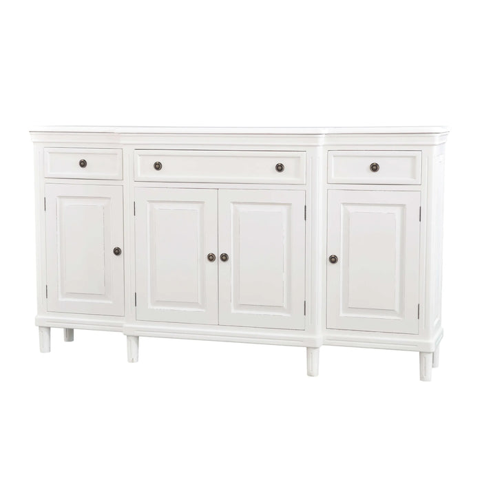 Bramble - Hayward Buffet in White Charleston - BR-FAC-26498WCH - GreatFurnitureDeal