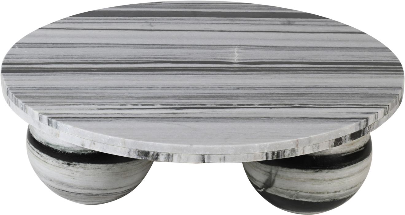 Meridian Furniture - Spherical Panda Genuine Marble Coffee Table (4 Boxes) - 264Panda-CT - GreatFurnitureDeal