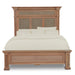 Bramble - Empire Bed w/ Rattan Queen - BR-26553 - GreatFurnitureDeal