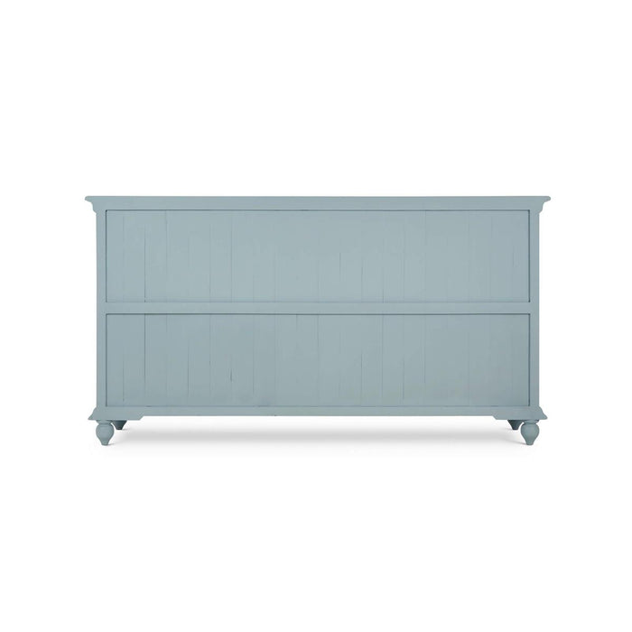 Bramble - Hamilton 4 Door Buffet in Frosted Blue w/ True White Interior and no distressing - 26555FRB-TRW--NDT