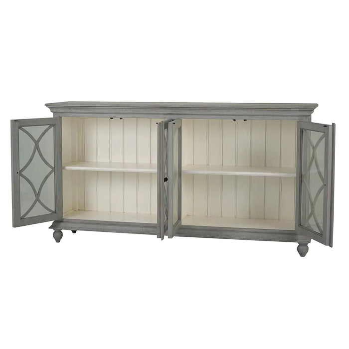 Bramble - Hamilton 4 Door Buffet w/ 2 LED - BR-66555 - GreatFurnitureDeal