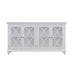 Bramble - Hamilton 4 Door Buffet in True White - US-WS-26555TRW----- - GreatFurnitureDeal