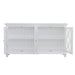 Bramble - Hamilton 4 Door Buffet in True White - US-WS-26555TRW----- - GreatFurnitureDeal
