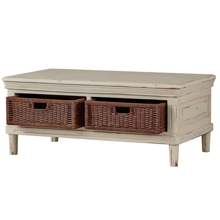 Bramble - Hayward Coffee Table with Baskets - BR-26560 - GreatFurnitureDeal