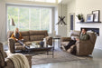 Catnapper - Hollins Power Reclining Sofa in Coffee - 62651-COFFEE - GreatFurnitureDeal