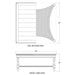Bramble - Montego Square Coffee Table - 26625HRW-RNAT--LDT - GreatFurnitureDeal