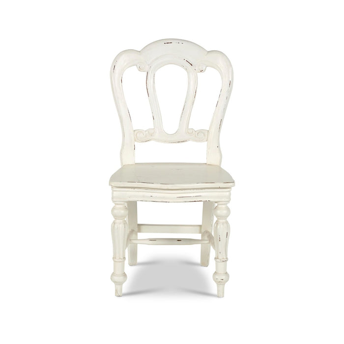 Bramble - Napoleon Dining Chair w/ Carving on Back - Set of 2- BR-26702 - GreatFurnitureDeal