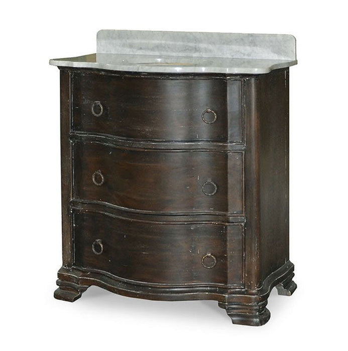Bramble - Davis Vanity in Cocoa - 26710CCA - GreatFurnitureDeal
