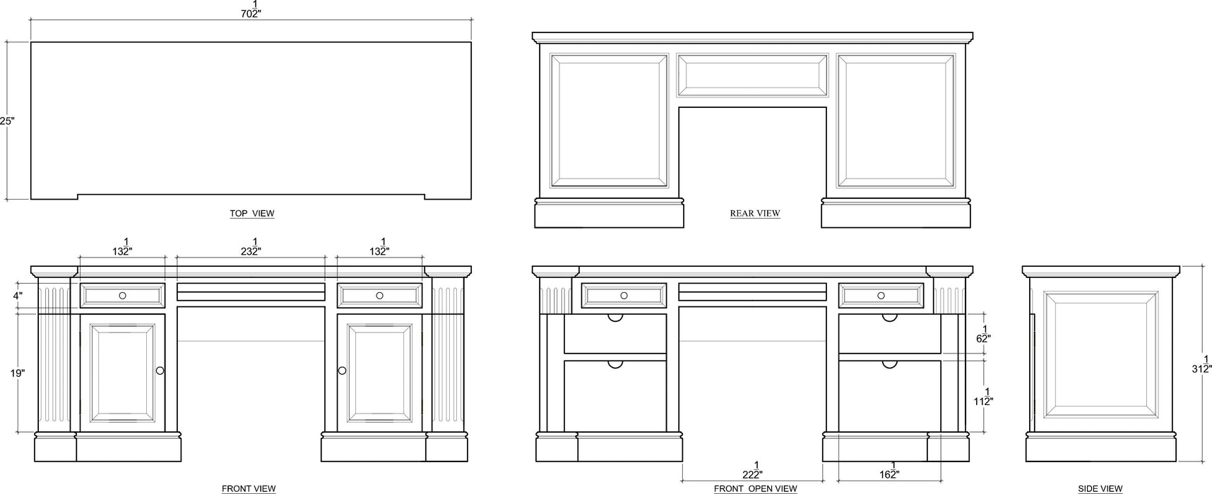 Bramble - Roosevelt Desk - BR-26736 - GreatFurnitureDeal